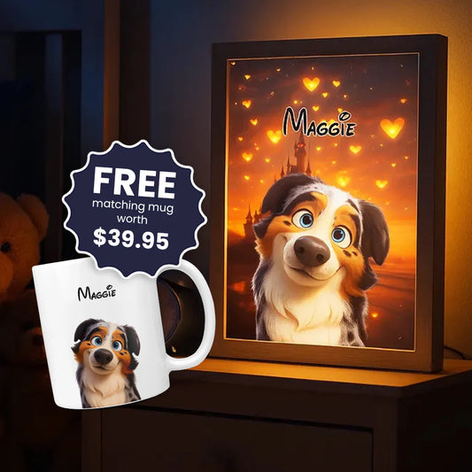 Magical Pet Portrait LED Night Light