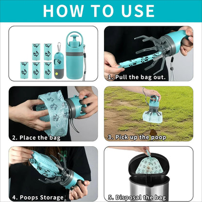 3-in-1 Dog Poop Scooper Set